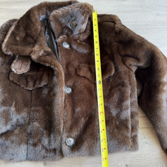 NWT Zara Faux Fur bomber jacket - size medium - Picture 9 of 11